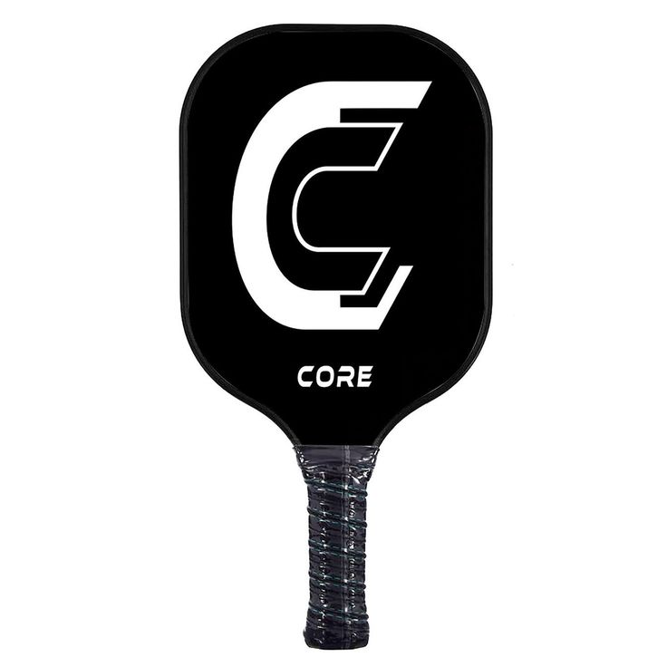 Pickleballmaila Core Graphite, grafiitti, musta/valkoinen