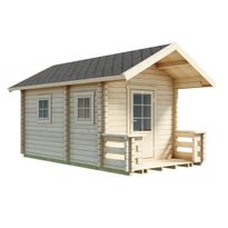 Pihasauna Luoman Lillevilla 7-5 Tiira, 10.3 + 2.3m²
