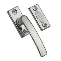 Kromiset kulmikkaat painikkeet