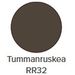Tummanruskea RR32 sisäpuolen puuosat