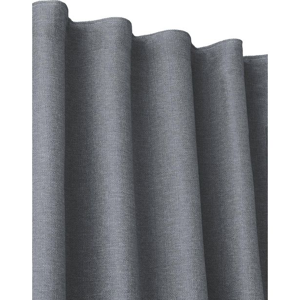 Pimennysverho Svanefors Olle, 140x280cm, 2kpl/pkt, harmaa