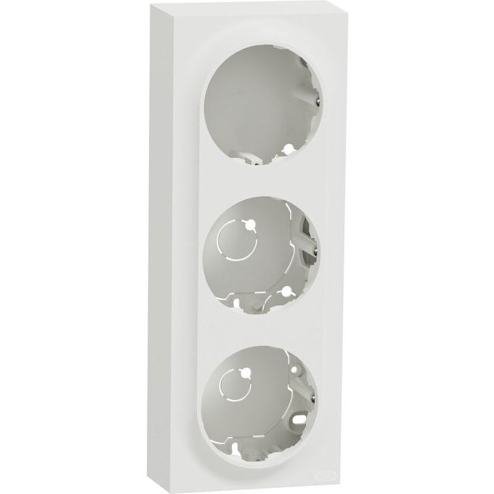 Pintakehys Schneider Electric ELKO One, 3-pintakojerasia, korkea, valkoinen