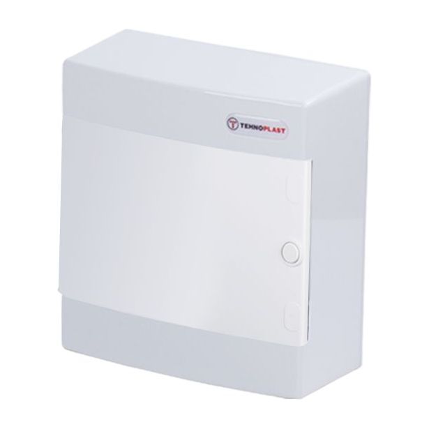 Pintakotelo Tehnoplast 8MOD, IP40