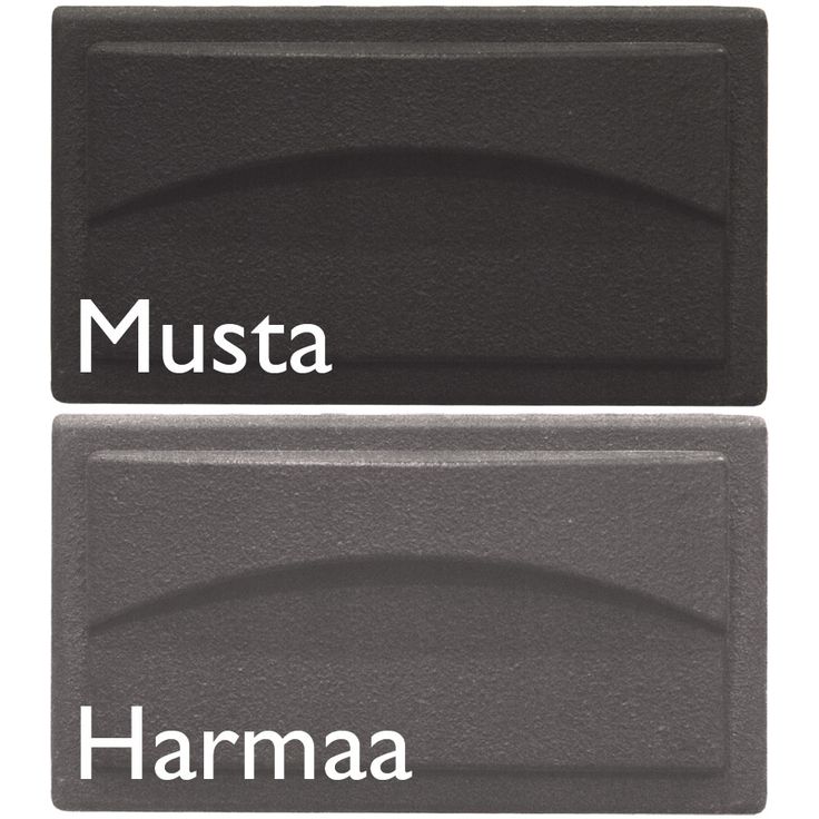 Nokiluukku HTT 406, musta tai harmaa