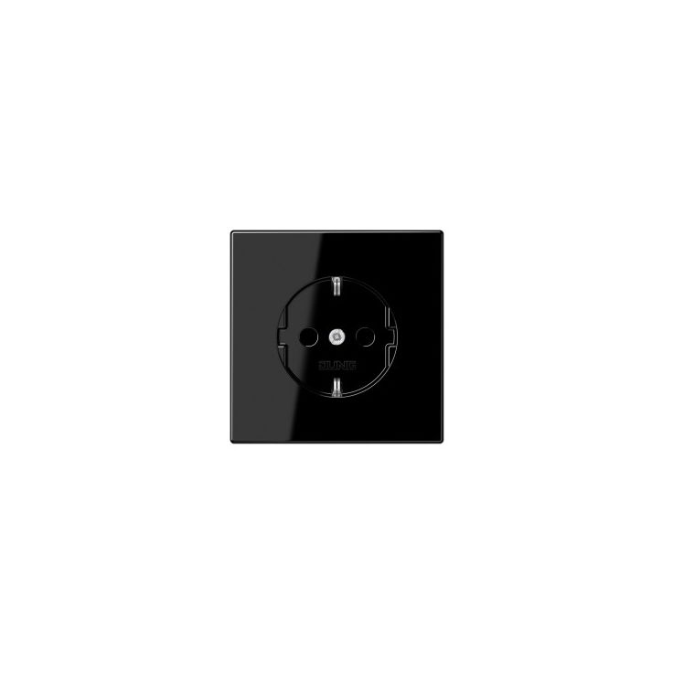 Pistorasia Ensto Intro, 1S/16A/IP21, UKJ, 0X, musta RAL 9005