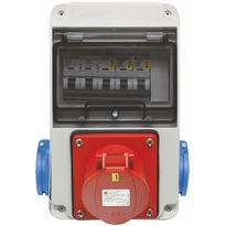 Pistorasiakeskus Malmbergs Mini 16A IP44