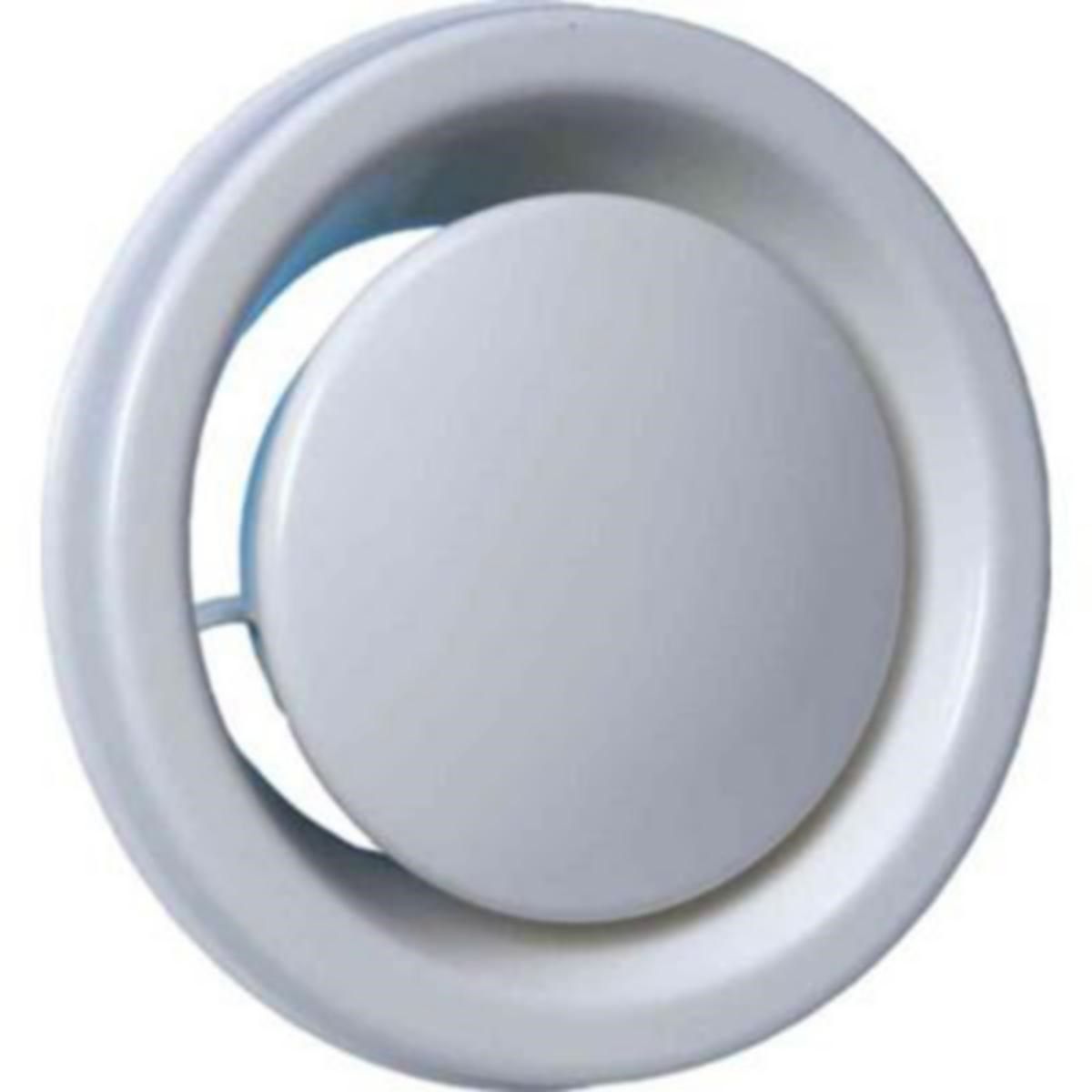 Poistoilmaventtiili EasyAir KSOA 200, Ø260mm, valkoinen