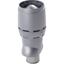 Poistoputki Vilpe Flow Xl 200P/Is/700 eristetty, vaaleanharmaa