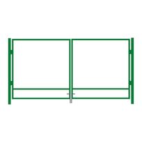 Autoportin runko AB Polar, korkeus 150cm, leveys 400cm, vihreä