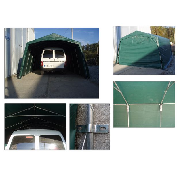Autoteltta Polar, 3,3x6,0m, teräsrunko