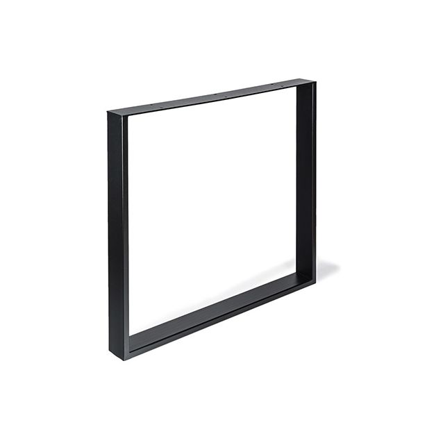 Pöydän neliöjalka Grip 780x715x80mm musta