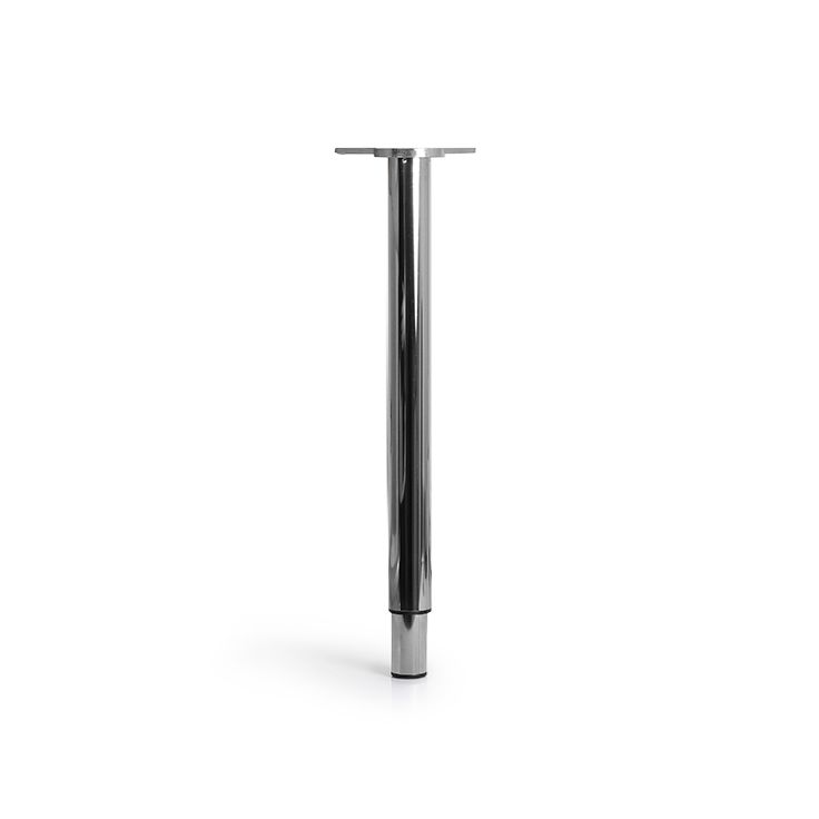 Pöydän tukijalka Grip Alto säädettävä 60/50x710-1100mm kromi