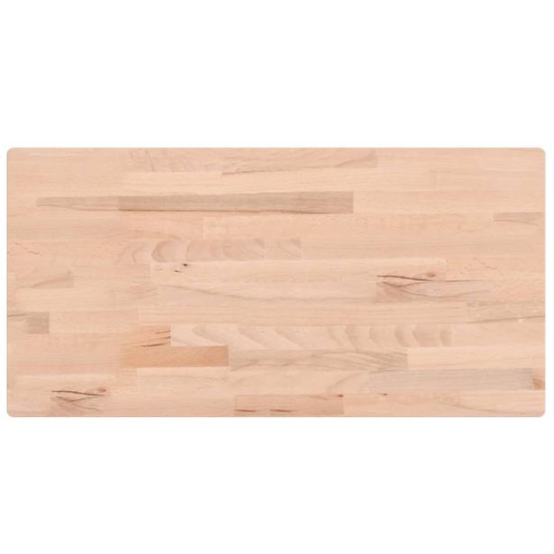 Pöytälevy 100x50x1,5 cm suorakaide täysi pyökki (88879)