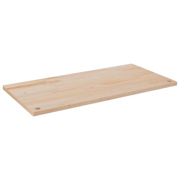 Pöytälevy 100x50x2,5 cm täysi mänty (24455)