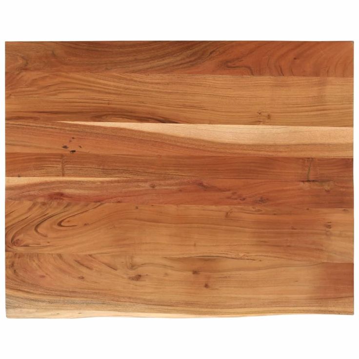 Pöytälevy 110x80x2,5 cm suorakaide täysi akasiapuu elävä reuna (70269)