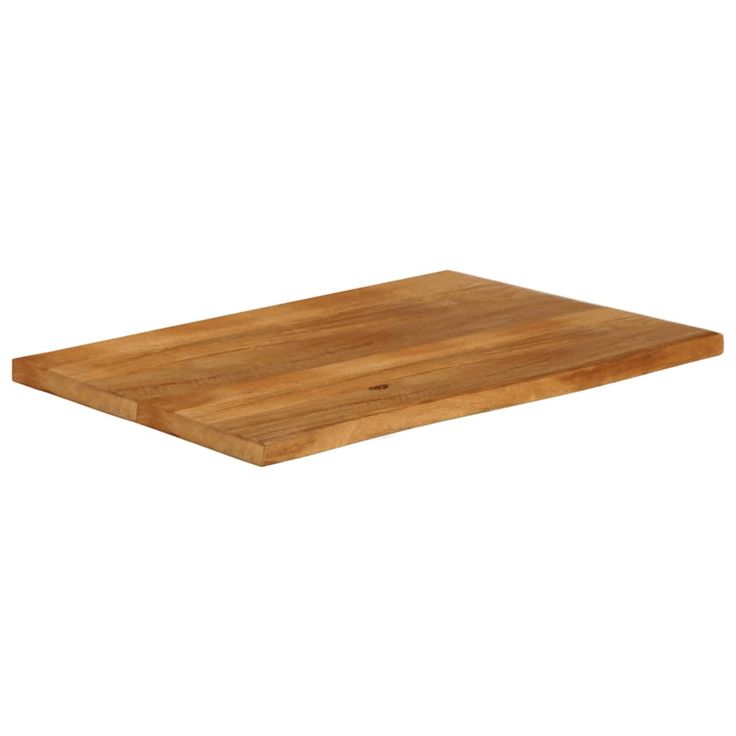 Pöytälevy elävä reuna 120x60x2,5 cm täysi mangopuu (70552)