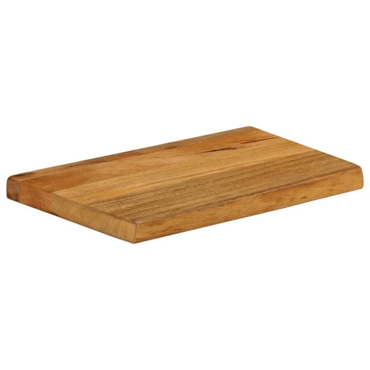 Pöytälevy elävä reuna 60x30x2,5 cm täysi mangopuu (70524)