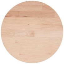 Pöytälevy pyöreä tammi, eri kokoja ja värejä (13530)