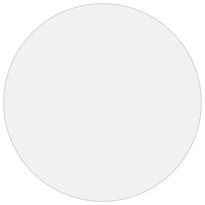 Pöytäsuoja PVC, eri halkaisijoita ja paksuuksia, läpikuultava, läpinäkyvä tai matta (02514)