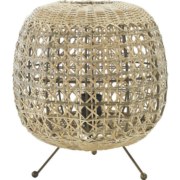Pöytävalaisin PR Home Wickham Ø25cm natural