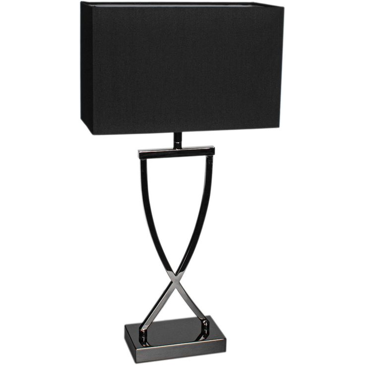 Pöytävalaisin By Rydéns Omega mustakromi eri kokoja