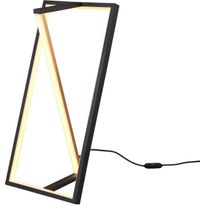 LED-pöytävalaisin Trio Edge, mattamusta