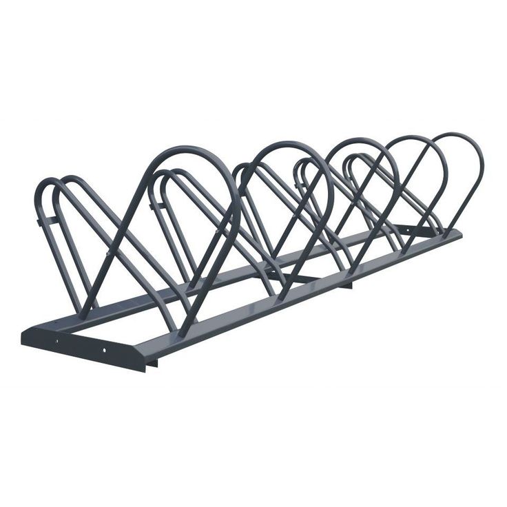 Polkupyöräteline Warma PP-Tuote, 300 x 85 x 65 cm, 5 paikkainen, jatkettava
