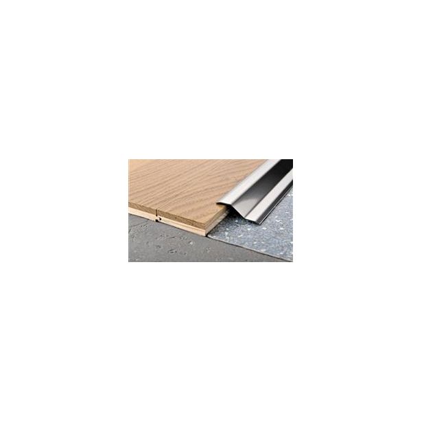 Eritasolista Progress Profiles Proleval, 2,7m, 38mm, 7-12mm, anodisoitu hopea