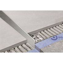 Linjakaivon kaatolista reunalle Progress Profiles Proshower, 2% kaato, 28/30x10x1000mm