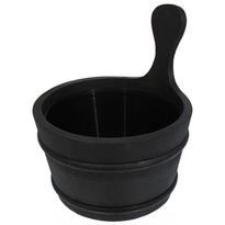 Kiulu, 4l, mustaa, muovisisustalla