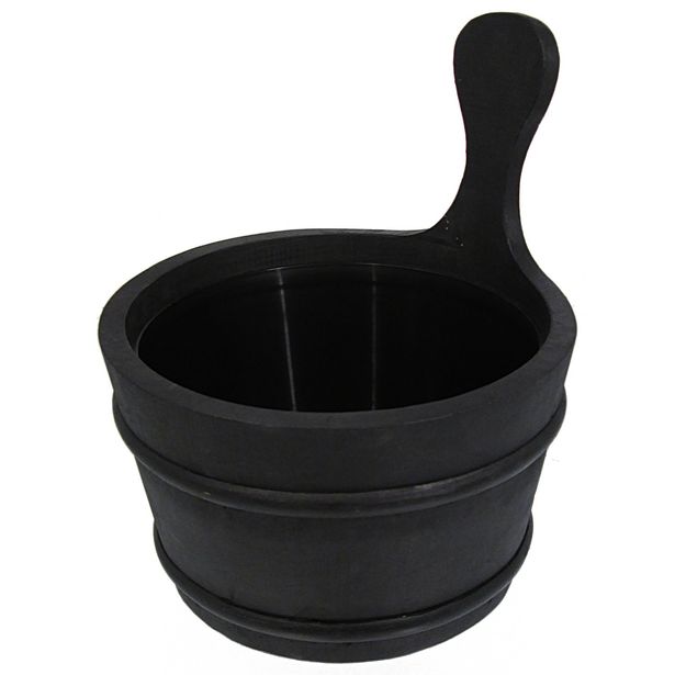Kiulu, 4l, mustaa, muovisisustalla