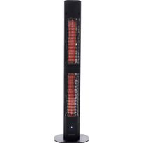 Infralämmitin Pistesarjat Sunred Dark Valencia Lounge, IP55, 3000W, musta