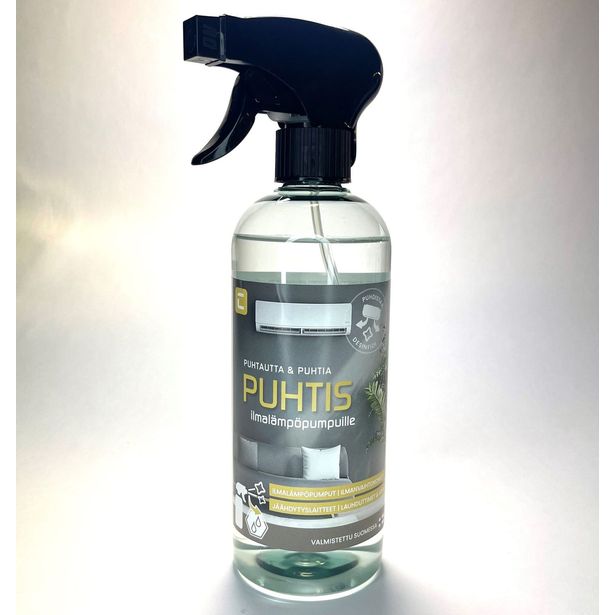 Ilmalämpöpumppujen puhdistusaine Puhtis, 500ml