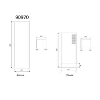 Putkisarja Savo PS-90, 155cm, rst