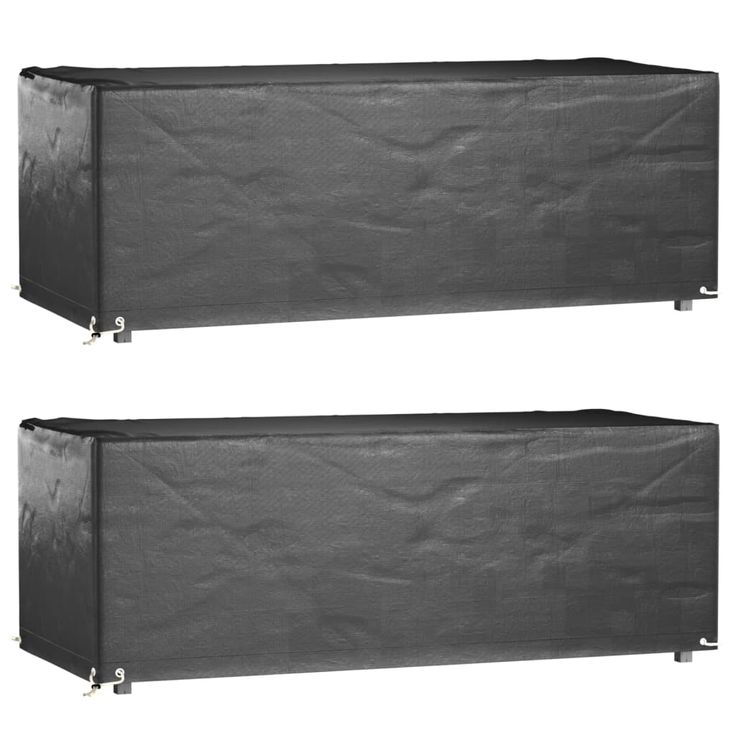 Puutarhakalustesuojat 2 kpl 8 purjerengasta 192x82x65 cm