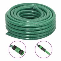 Puutarhaletku liitinsarjalla vihreä 0,9&quot; 30 m PVC