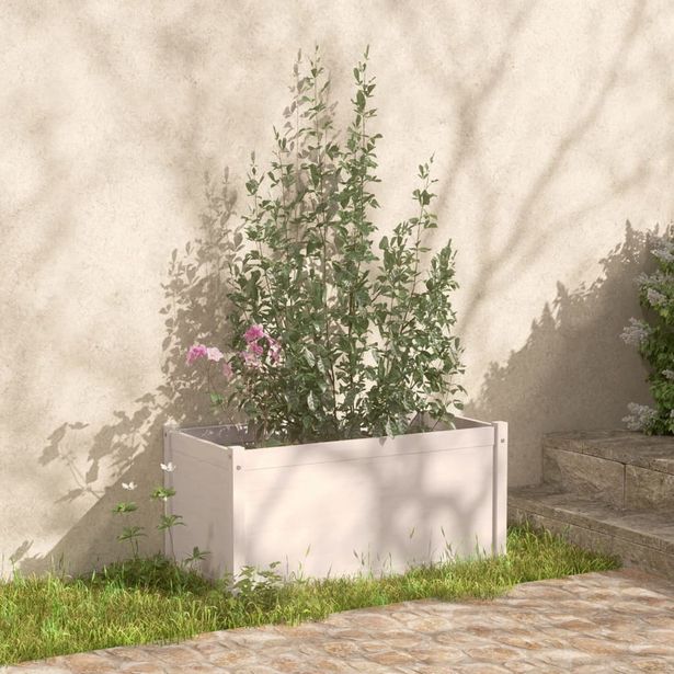 Puutarhan kukkalaatikko, 100x50x50cm, mänty, eri värejä/pakkauskokoja