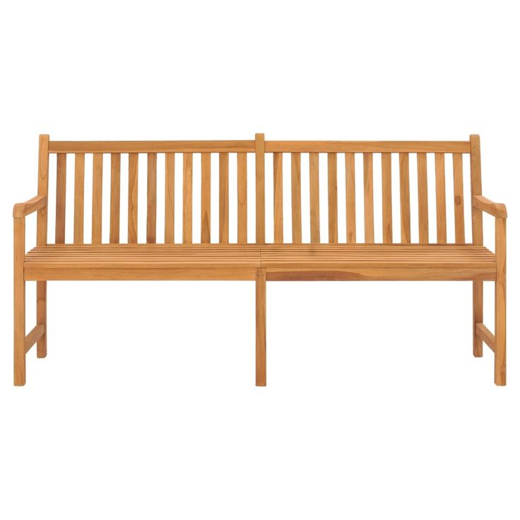 Puutarhapenkki 180 cm täysi tiikki (16632)