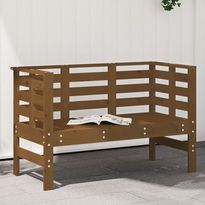 Puutarhapenkki hunajanruskea 111,5x53x71 cm, mänty