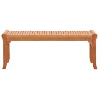 puutarhapenkki Kahden istuttava 120 cm täysi eukalyptuspuu (47290)