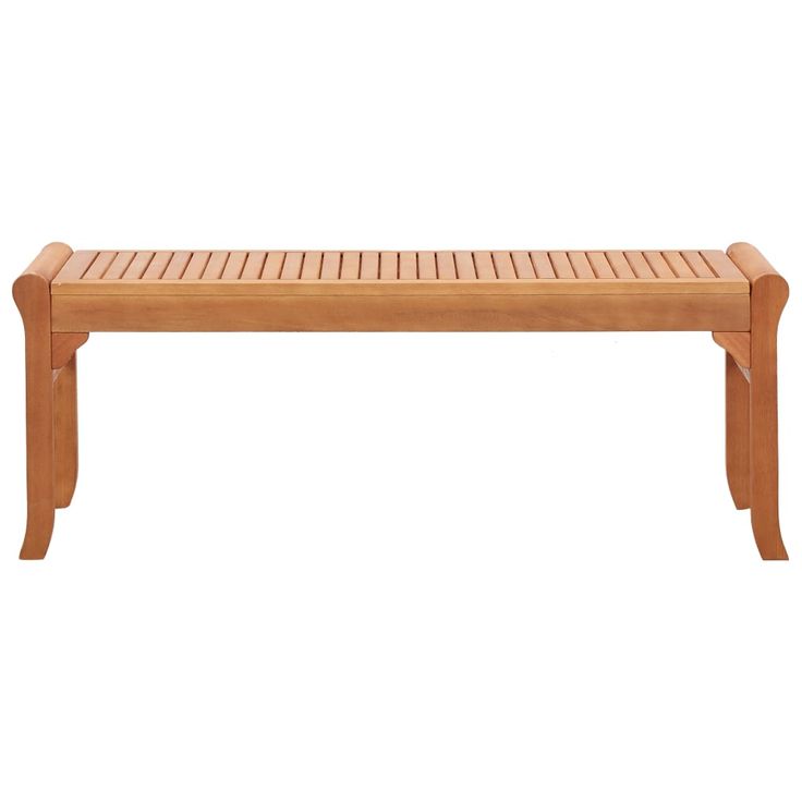 puutarhapenkki Kahden istuttava 120 cm täysi eukalyptuspuu (47290)