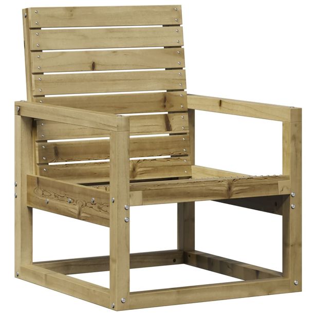 Puutarhatuoli 57,5x63x76 cm kyllästetty mänty (32551)