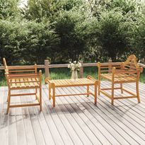 Puutarhatuolit 2 kpl 91x62x94 cm, tiikki