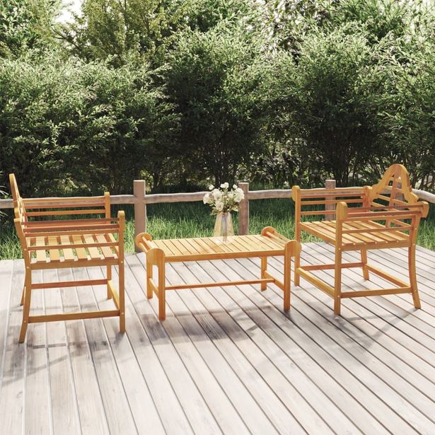 Puutarhatuolit 2 kpl 91x62x94 cm, tiikki