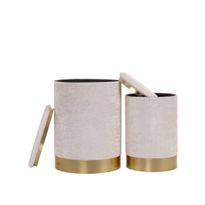 Rahisetti Linento Furniture Comfort, kermanvalkoinen, Verkkokaupan poistotuote