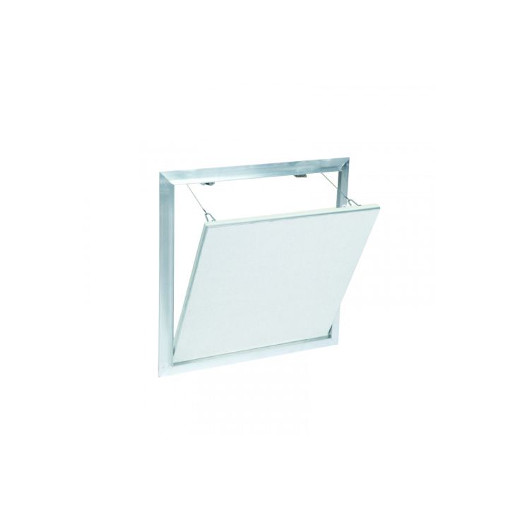 Hiussaumaluukku Raknet F2 AK-G125, 1x12.5mm kipsilevy, maalausvalmis, push-up-lukko, irroitettava luukku, eri kokoja