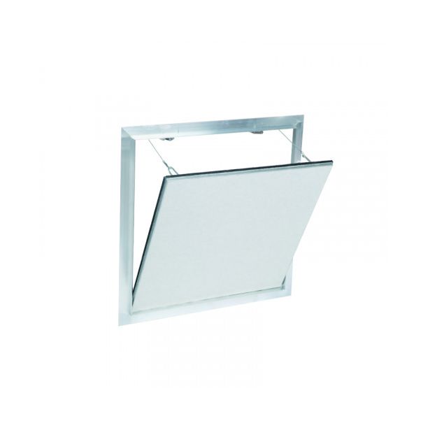 Hiussaumaluukku Raknet F2 AKL-G125, ilma- ja pölytiivis, 1x12.5mm kipsilevy, maalausvalmis, push-up-lukko, irroitettava luukku, eri kokoja