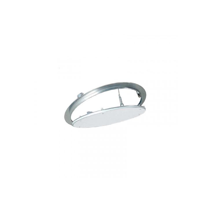 Hiussaumaluukku Raknet R-G125, pyöreä, 1x12.5mm kipsilevy, maalausvalmis, push-up-lukko, irroitettava luukku, eri kokoja