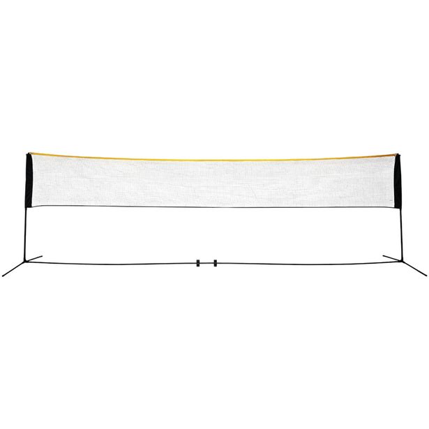 Sulkapalloverkko React Korkeus Säädettävä, sis. kantolaukku ja maakiilat, 500x80 cm