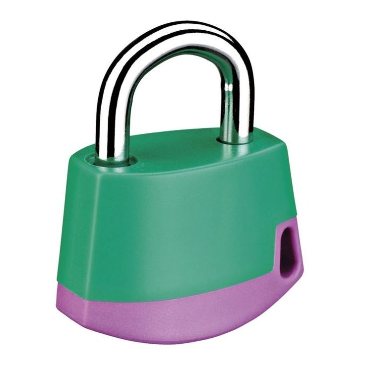 Riippulukko Abloy PL318C CLASSIC, musta/sininen